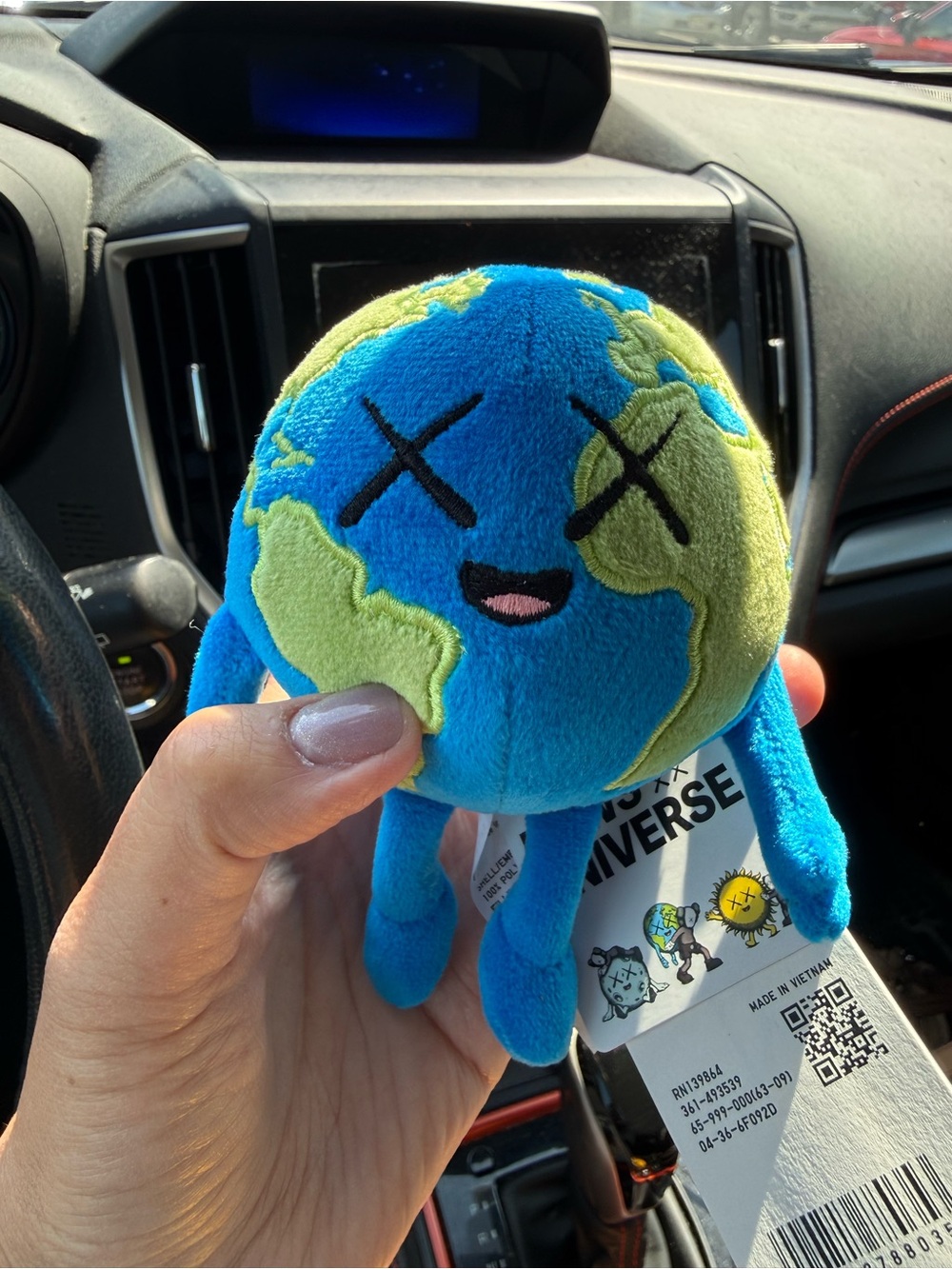 Uniqlo Kaws Universe Charm Keychain